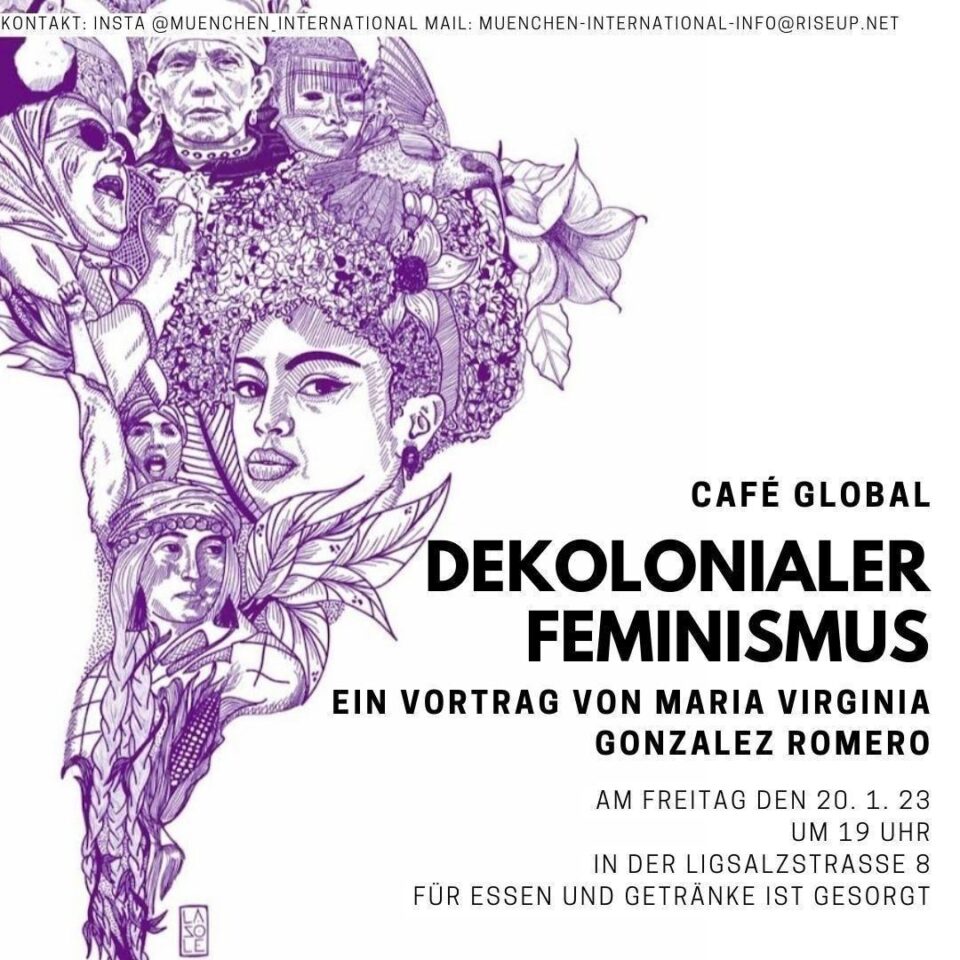 Flyer Dekolonialer Feminismus